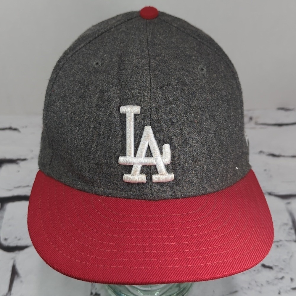 Los Angeles LA Dodgers‎ New Era MLB Fitted Hat 7 3/8 Ball Cap